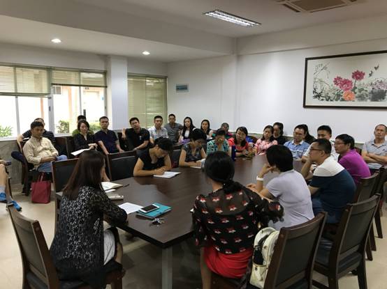 考试说明会现场